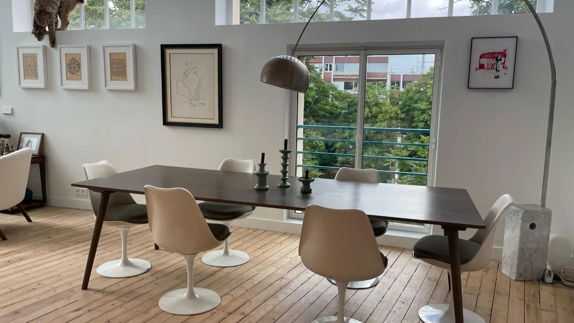 Atelier D'artiste, Vue Tour Eiffel Paris